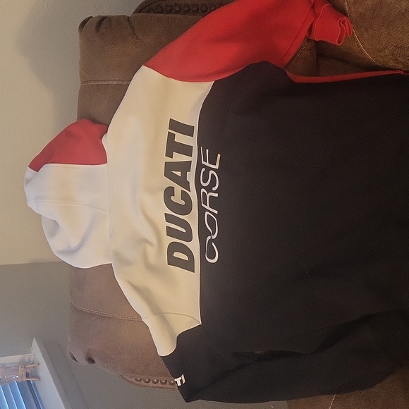 Ducati zip up hoodie - Picture 2 of 4